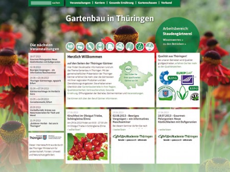 Weltweiter Blick auf Thüringer Gärtner